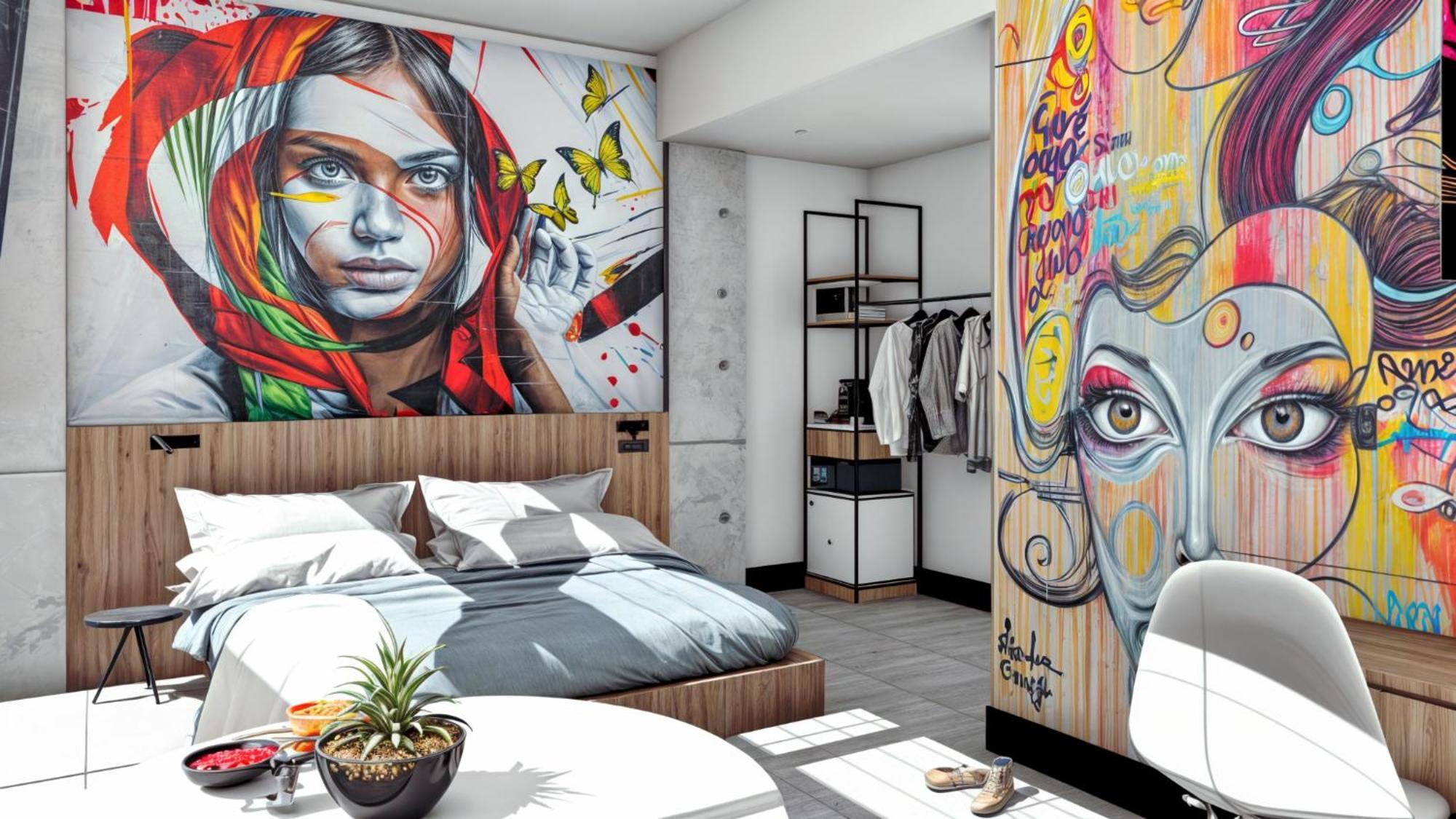 Street Art Hotel Roma Mexico City Exteriör bild
