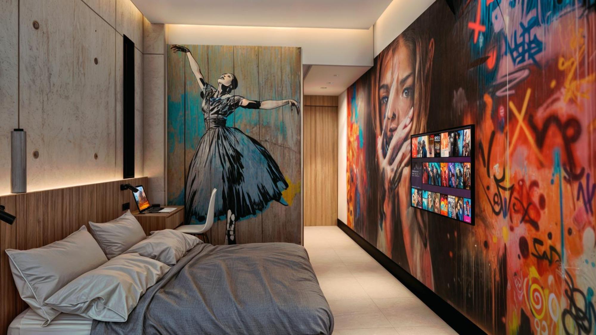 Street Art Hotel Roma Mexico City Exteriör bild