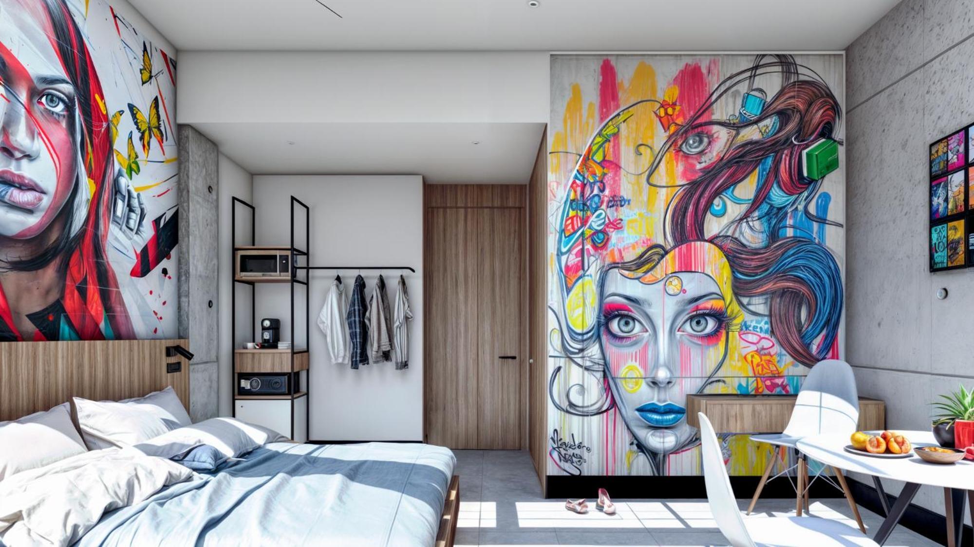 Street Art Hotel Roma Mexico City Exteriör bild