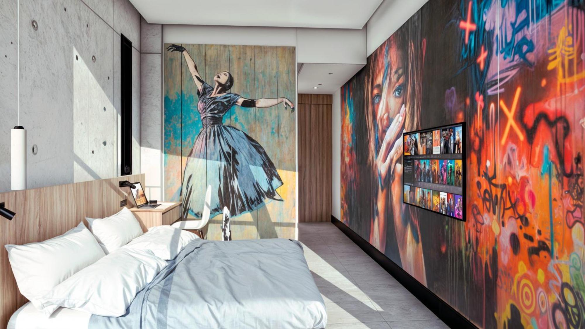Street Art Hotel Roma Mexico City Exteriör bild