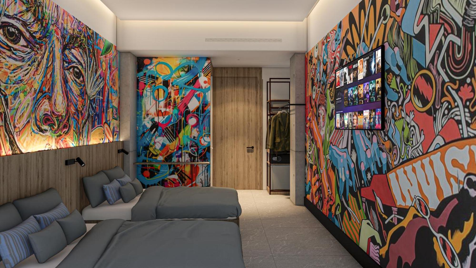 Street Art Hotel Roma Mexico City Exteriör bild
