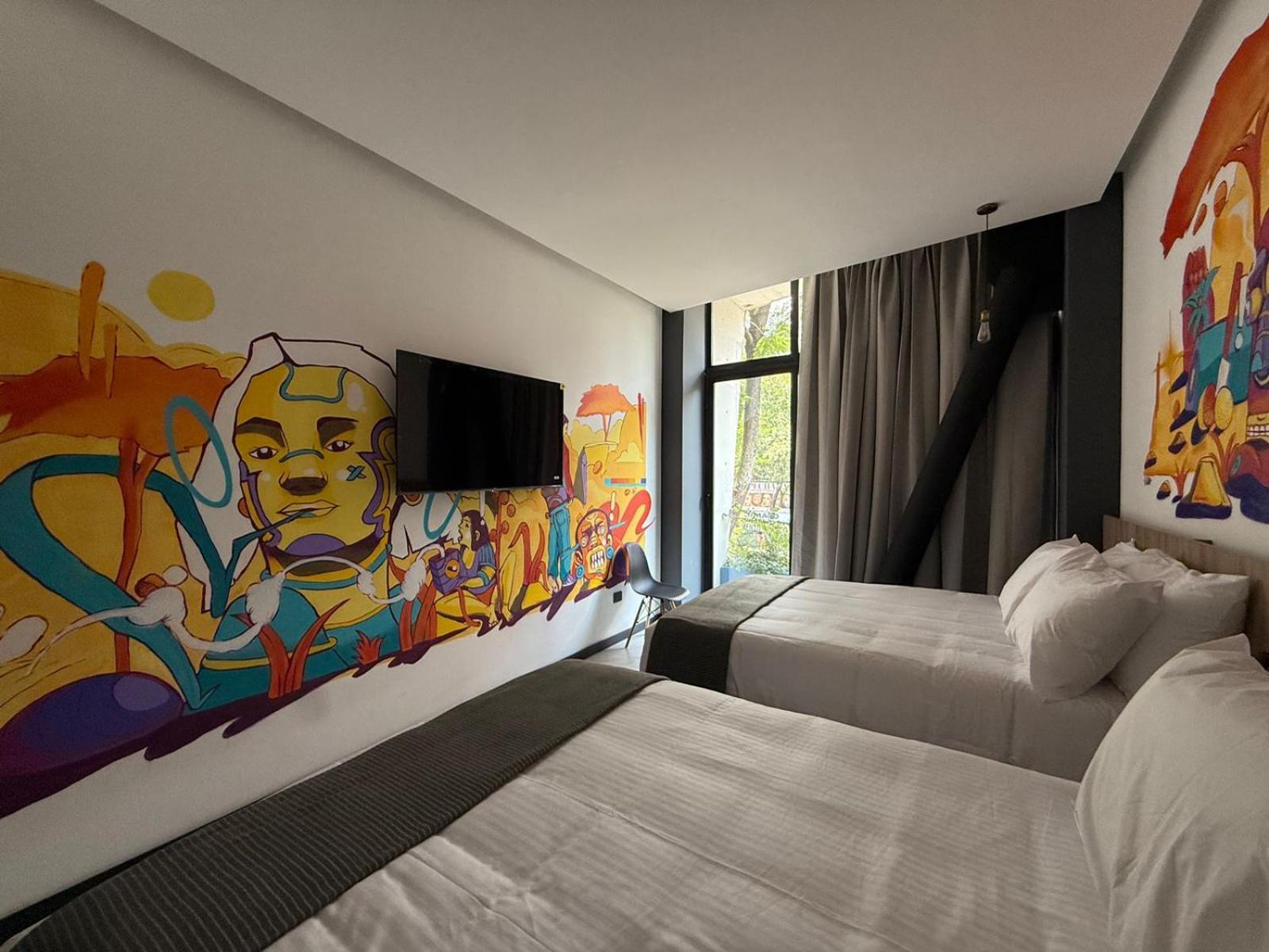Street Art Hotel Roma Mexico City Exteriör bild