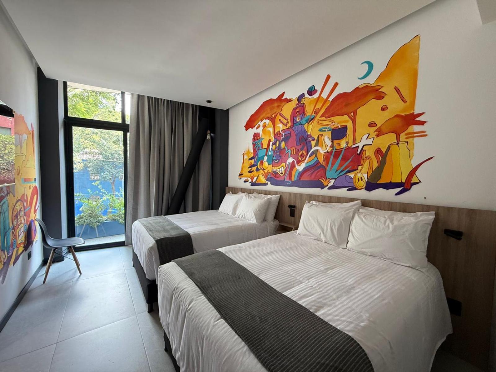 Street Art Hotel Roma Mexico City Exteriör bild